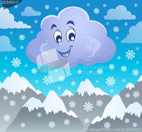 Image of Winter cloud theme image 2