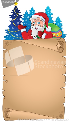 Image of Christmas thematic parchment 4