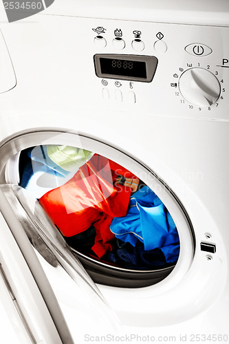 Image of Clothes in laundry