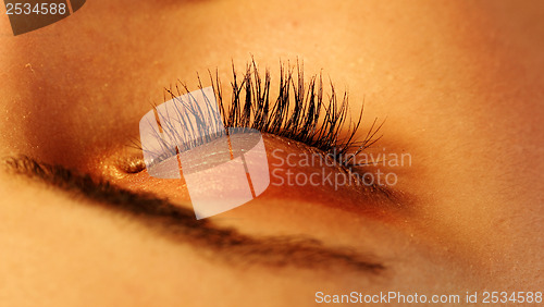 Image of Closed eye