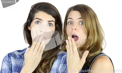 Image of Surprised Girls