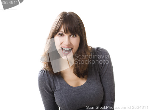 Image of Woman laughing