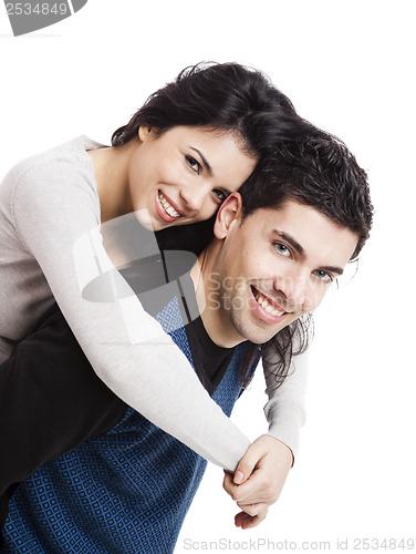 Image of Happy young couple
