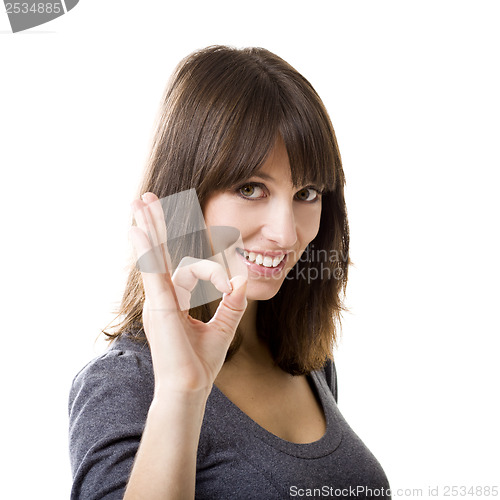 Image of Optimistic woman