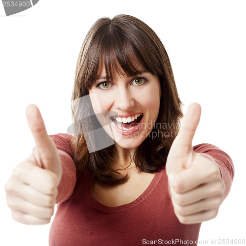 Image of Optimistic woman