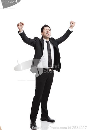 Image of Happy businessman