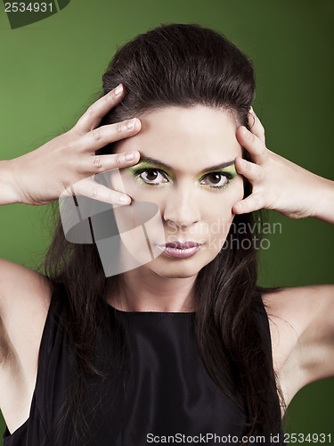 Image of Fashion woman portrait