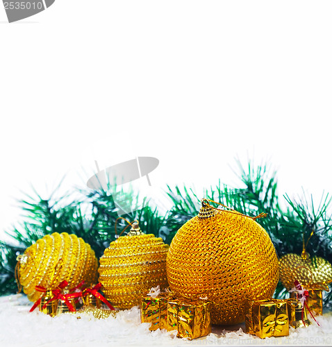 Image of Christmas decorative balls