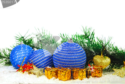 Image of Christmas decorative balls