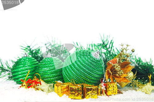 Image of Christmas decorative balls