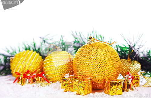 Image of Christmas decorative balls