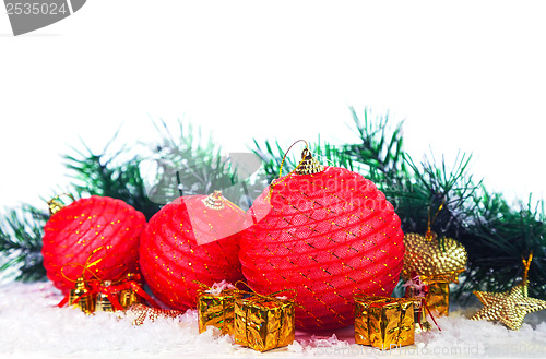 Image of Christmas decorative balls