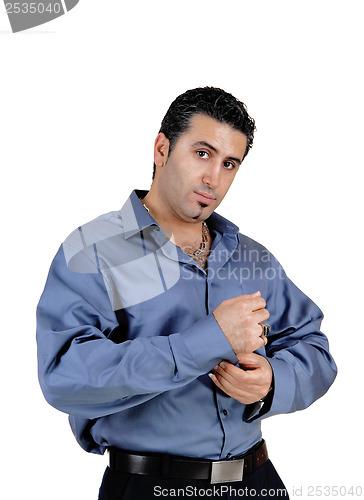 Image of Relaxed young man.