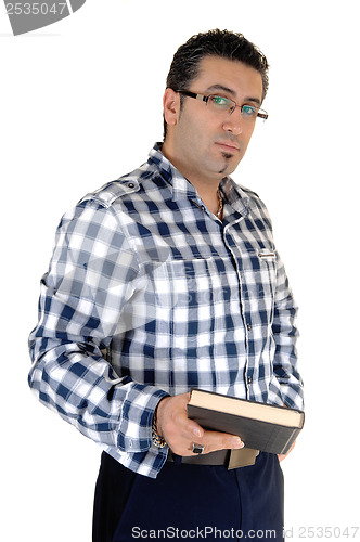 Image of Young man with glasses.