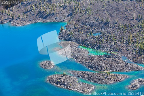 Image of crater lake