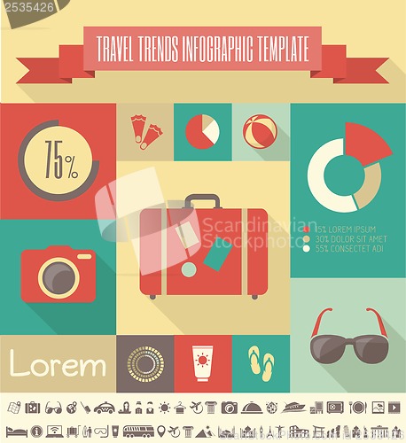 Image of Travel Infographic Template.