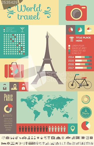 Image of Travel Infographic Template.