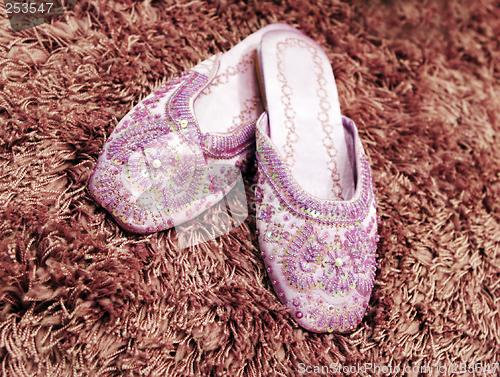 Image of Pink slippers