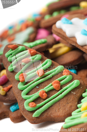 Image of Closeup shot of gingerbread