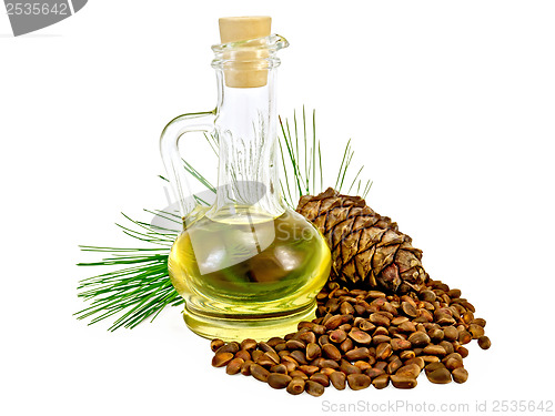 Image of Oil cedar cones and nuts