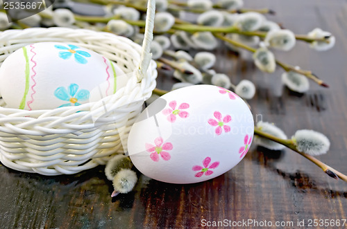 Image of Easter egg painted with a pattern