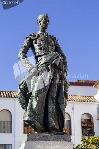 Image of bullfighter Manuel Rodriguez Sanchez, known as Manolete