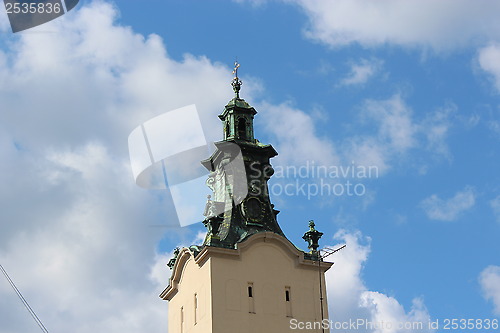 Image of view to the house-top