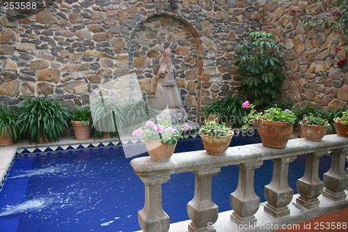 Image of Swimming pool at boutique hotel