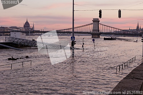 Image of flooded city