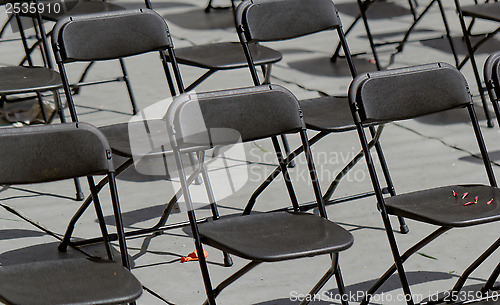 Image of empty chairs