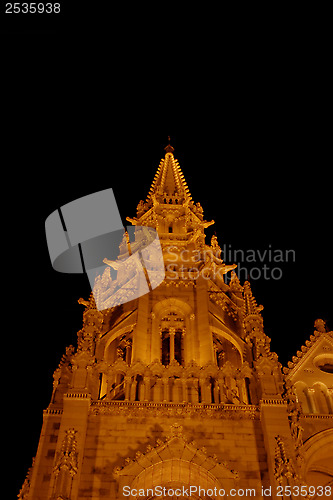 Image of Budapest Parliament building (detail)