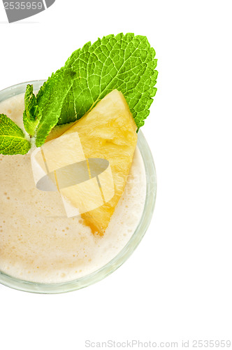 Image of pineapple milk cocktail