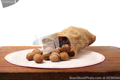 Image of Walnuts on table