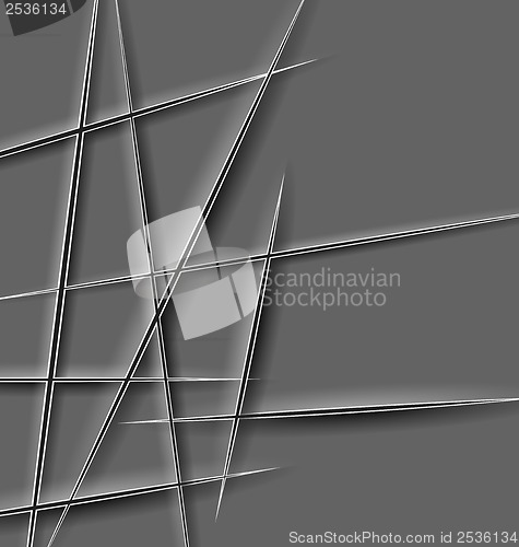 Image of Paper cut lines