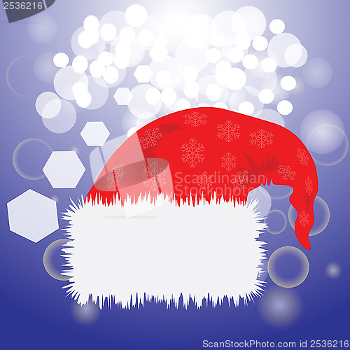 Image of Santa Claus red hat