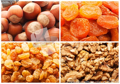 Image of Dried fruits and nuts