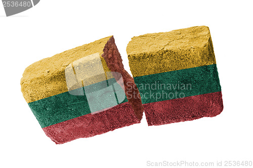 Image of Rough broken brick