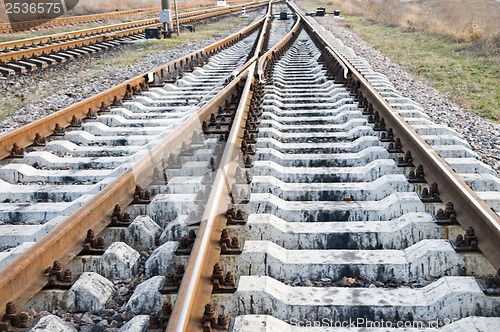 Image of railway crossing