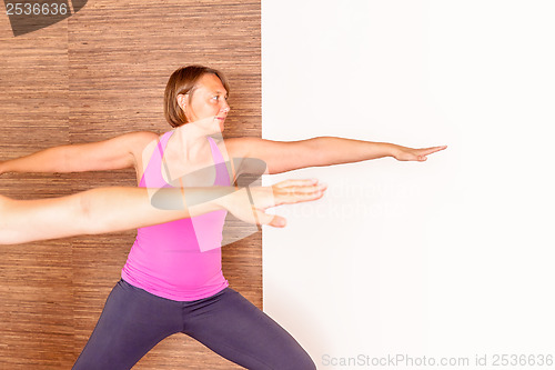 Image of yoga woman 