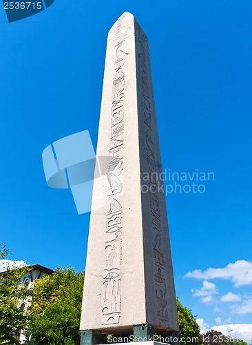 Image of Egyptian obelisk in Istanbul