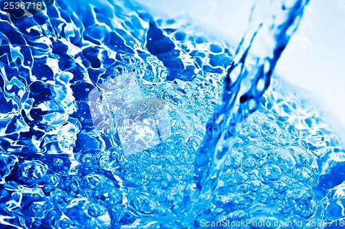 Image of Blue water