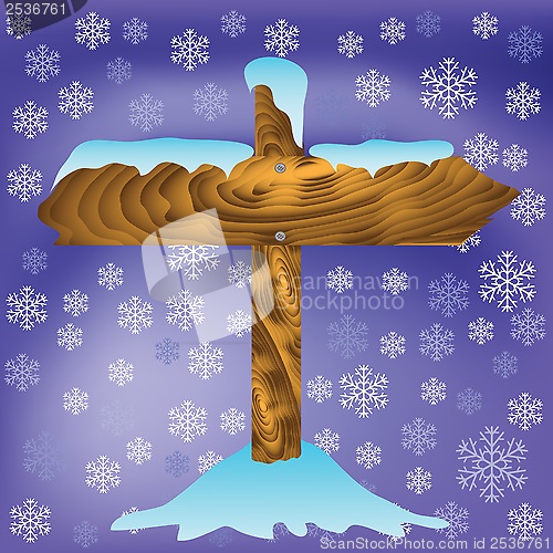 Image of winter arrow