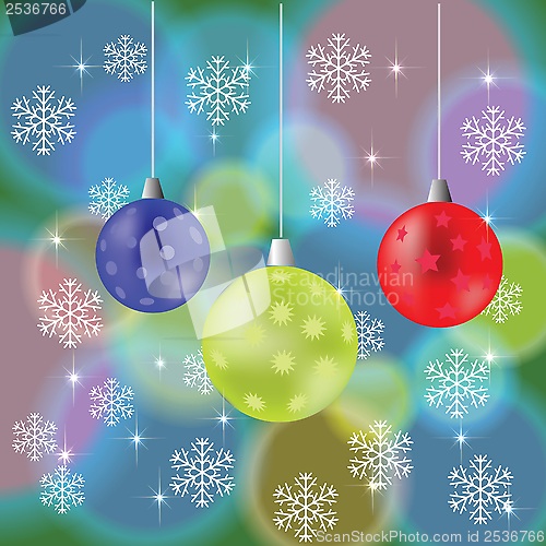 Image of  abstract christmas background