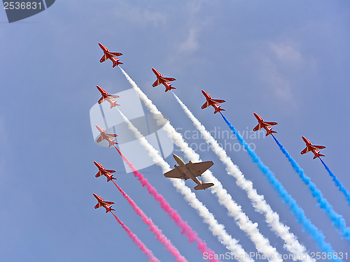 Image of Planes flying in formation