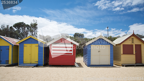 Image of Colorful Huts 