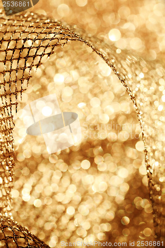 Image of Golden fabric