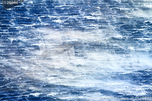 Image of Raging sea with furious waves