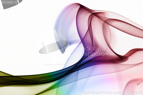 Image of Multicolored smoke