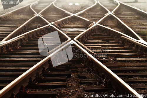 Image of Railway in fog