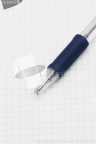 Image of Blue pen